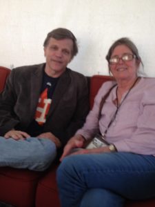 Doug Brinkley and Deb Fuller at Gonzo Fest 2016